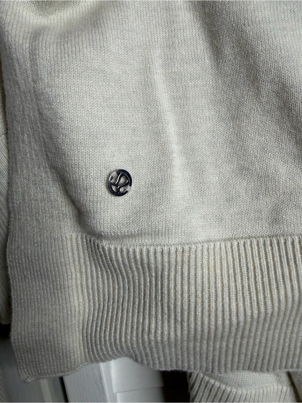 Lululemon Coast Wrap Lightweight Open Front Cardigan Cream , Yoga, Minimalist - Picture 7 of 7